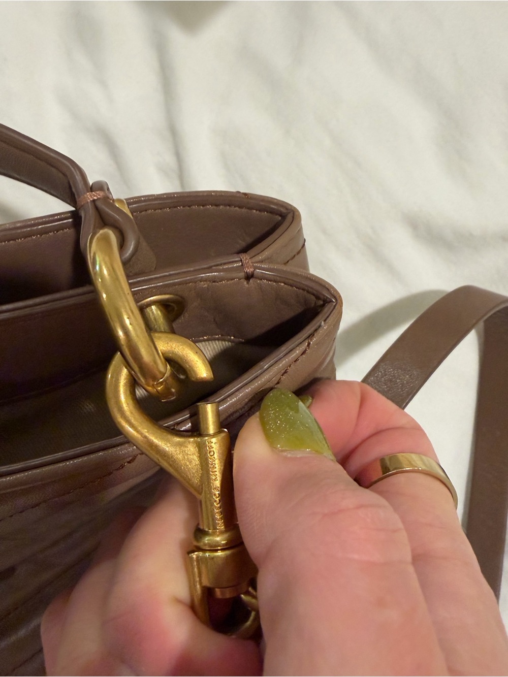 Rebecca Minkoff Edie Leather Satchel - Picture 6 of 6